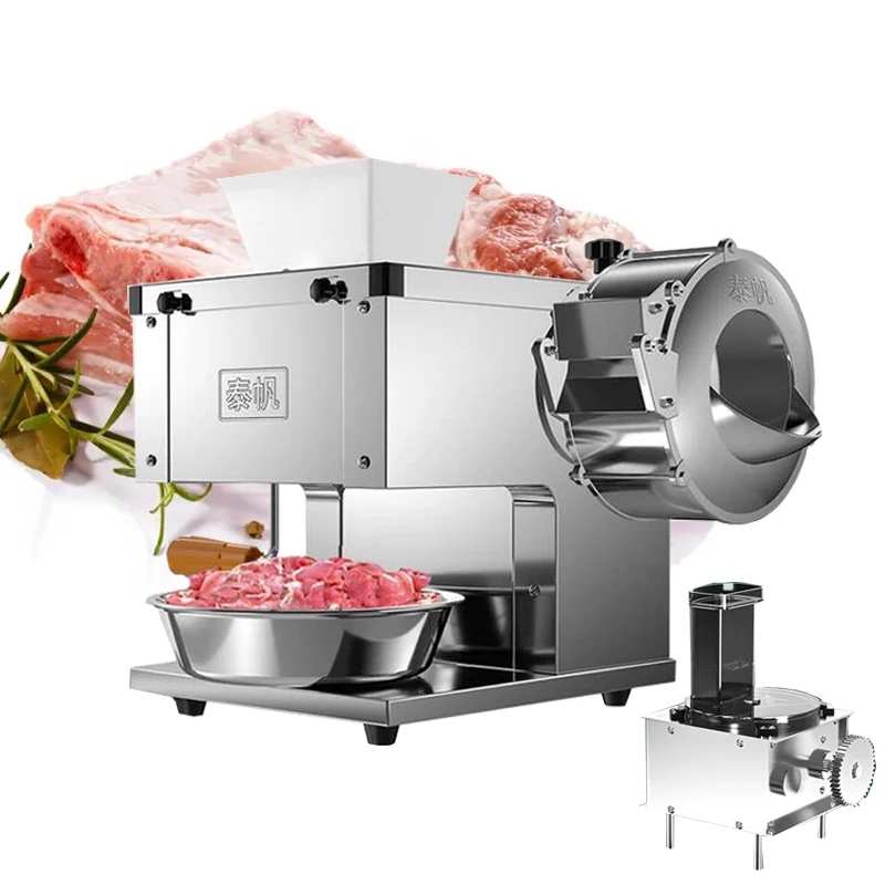 

Multifunctional kitchen vegetable meat shredding slicing machine stainless steel 850W meat cutter shredding dicing machine