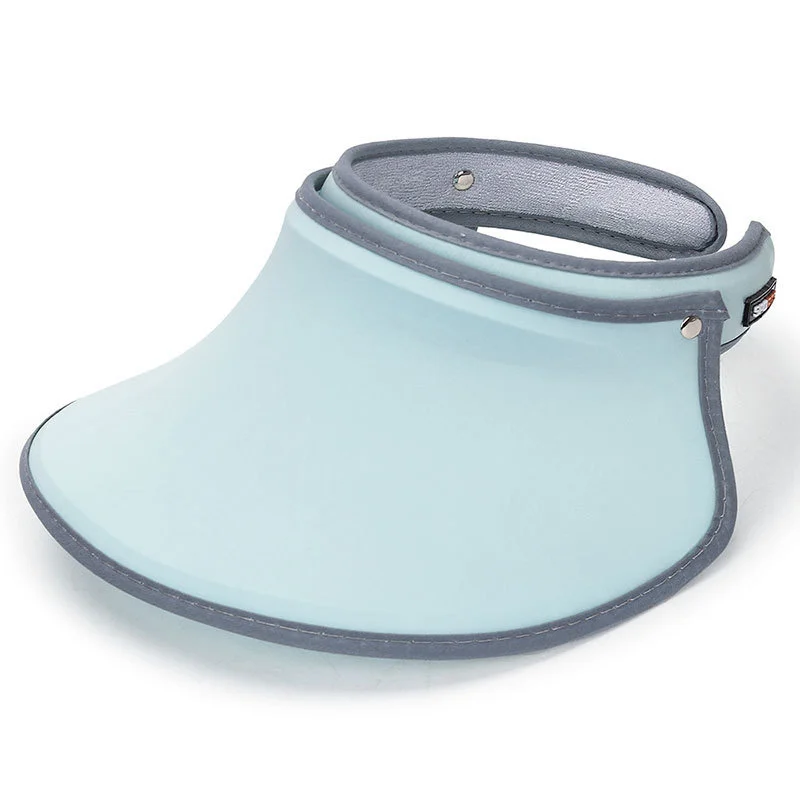 Летняя шляпа с солнцезащитным козырьком, пустая верхняя легкая дышащая Регулируемая Кепка для гольфа с выдвижными полями, защита от ультрафиолетовых лучей, Женская пляжная