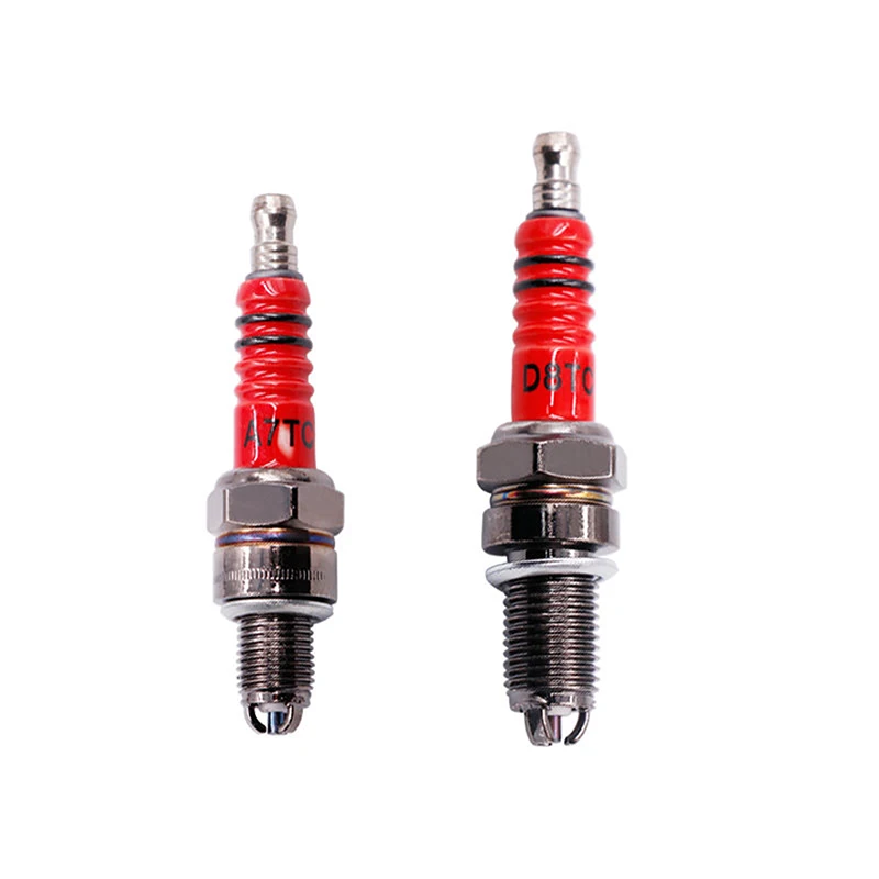 

1pcs Motorcycle Spark Plug D8TC For Motorcycle Scooter ATV Four-wheel Drive CG6125CC 150cc 200cc CF250 Engine