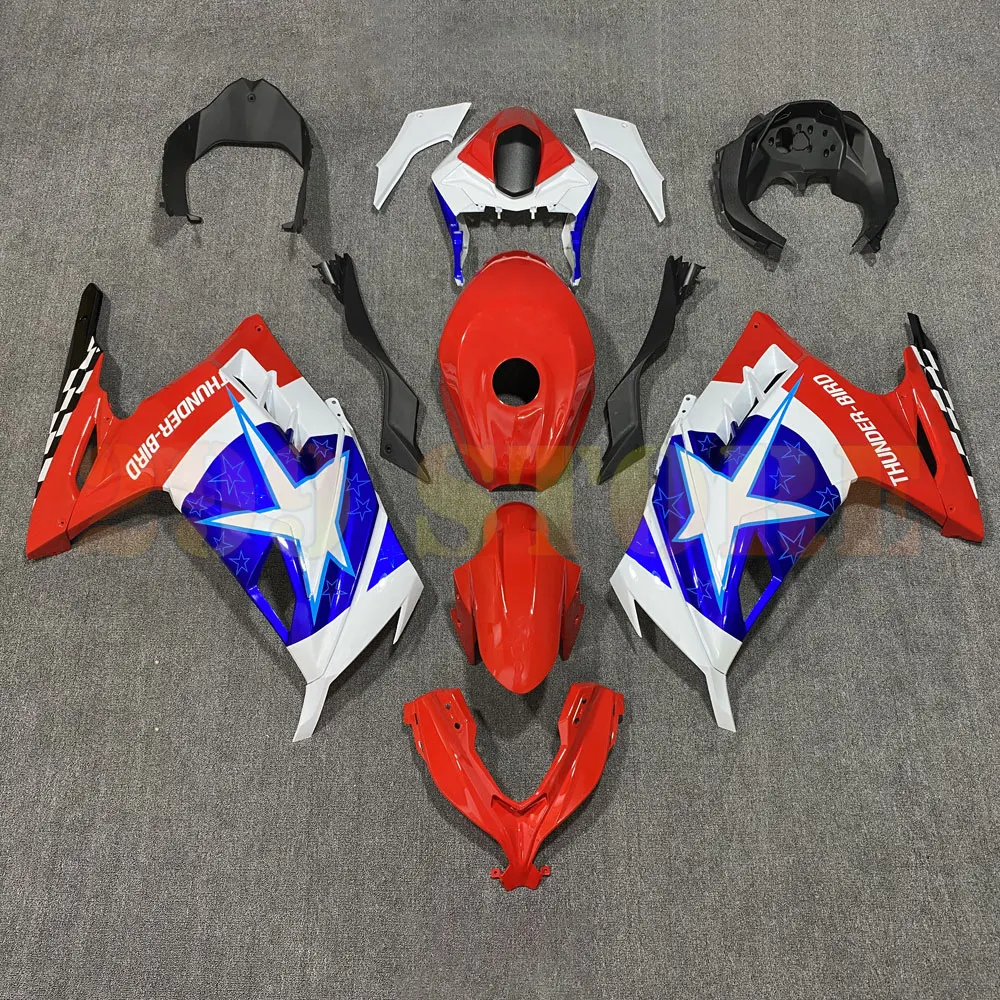 

Motorcycle Fairing Set For KAWASAKI NINJA 300 NINJA300 EX300 2013 - 2017 Accessories Bodywork Five Stars Cowl ABS Plastic Cover