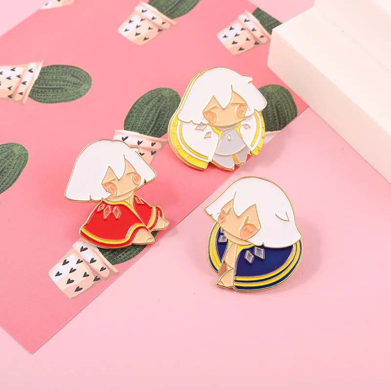 

Women's Brooch Anime Characters Series Brooch Cute Lapel Button Metal Pin Accessories Painted Badges Pins Clothing Jewelry Gift