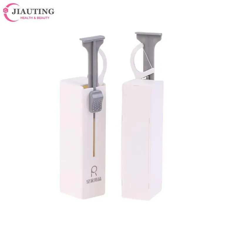 

1set Dental Floss Storage Box Floss Pick Dispenser Floss Automatic Pop Up Carry On Automatic Dental Floss Box Dental Floss Stick