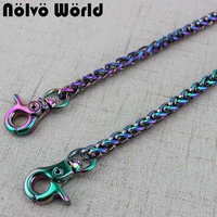 width 6mm rainbow chain bags purses strap accessory factory quality plating cover wholesale