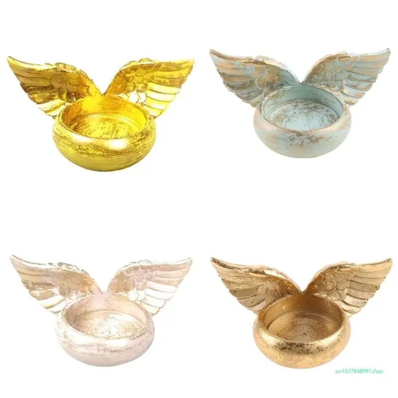 Resin Statue Home Decoration Prayer Candlestick For Home Wedding Christmas Church Memorial Gifts
