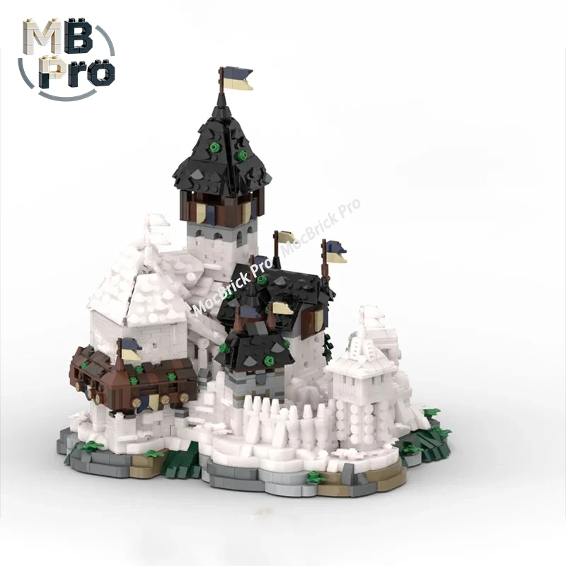 Конструктор MOC: Исторический мини-замок, резиденция герцога Мартина, крепость Блаустайн, благородная резиденция, сборные кирпичи, декор, подарок (art.: 3920d9727d1fe) - 3920d9727d1fe