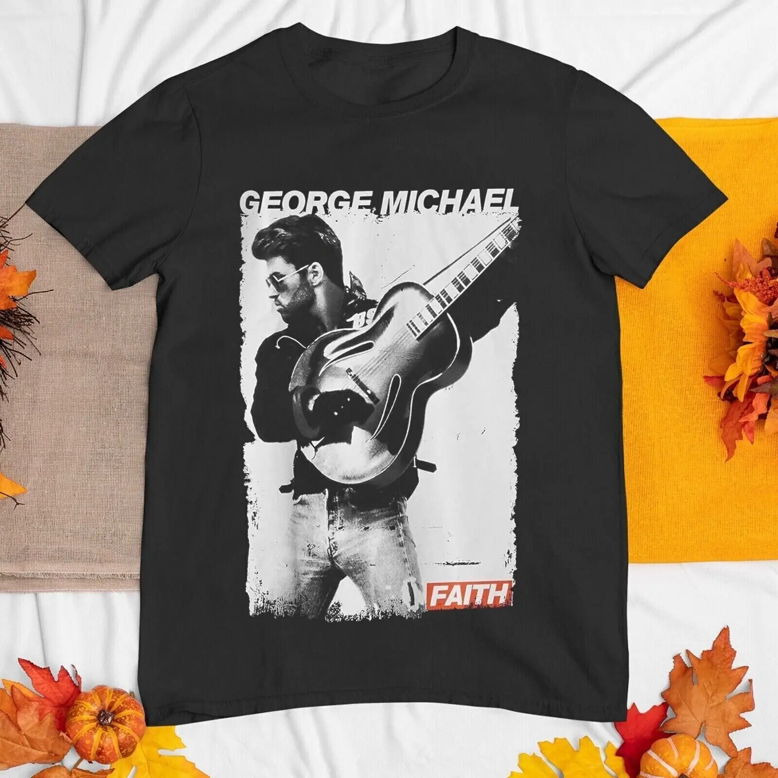 Новинка футболка Джордж Майкл подарок для фанатов Мужская всех размеров