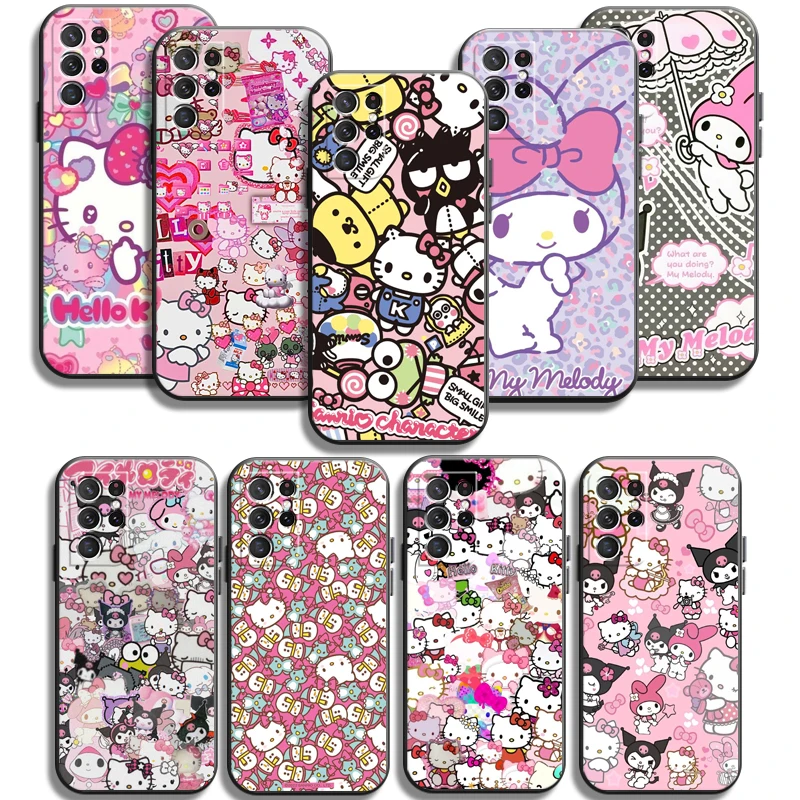 

Kuromi Hello Kitty Phone Cases For Samsung Galaxy A21S A31 A72 A52 A71 A51 5G A42 5G A20 A21 A22 4G A22 5G A20 A32 5G A11 Funda