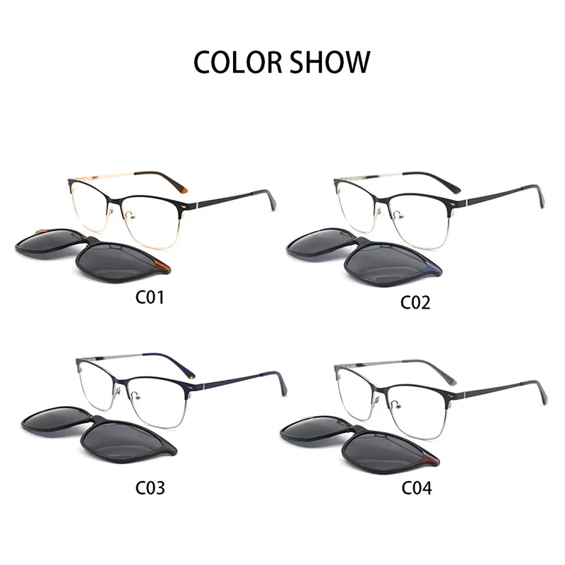 Мужские и женские квадратные очки KANDREA винтажные поляризационные солнцезащитные