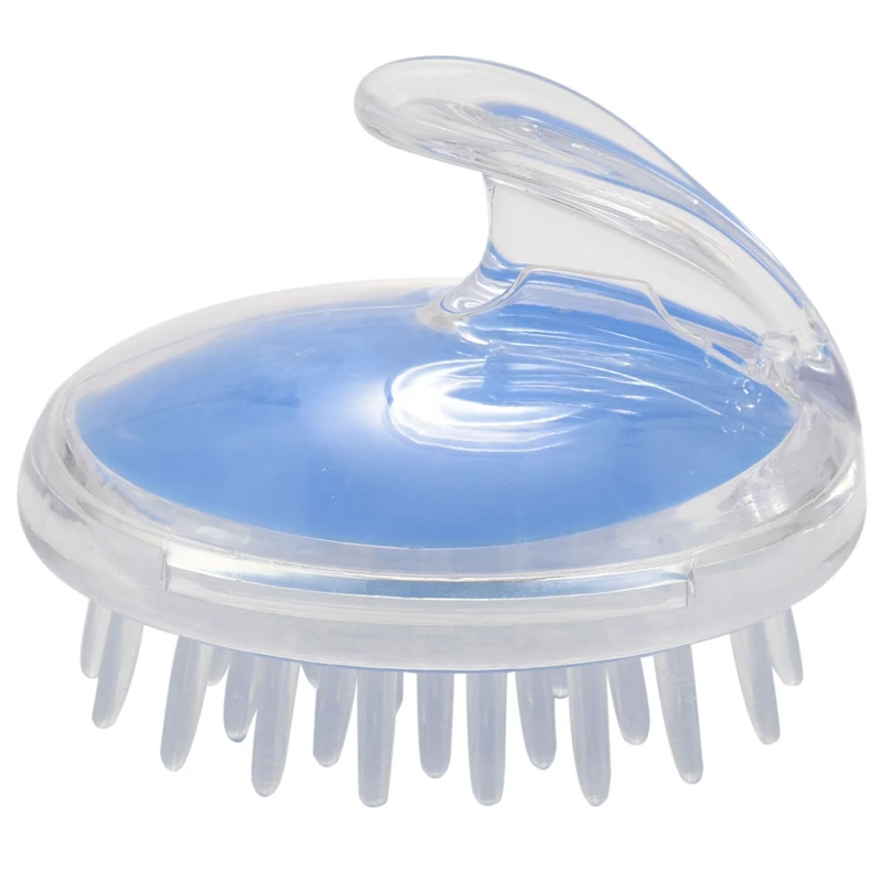 

1Pc Shampoo Scalp Head Shower Massage Massager Cleaning Clean Scrub Hair Brush Comb, Random Colour