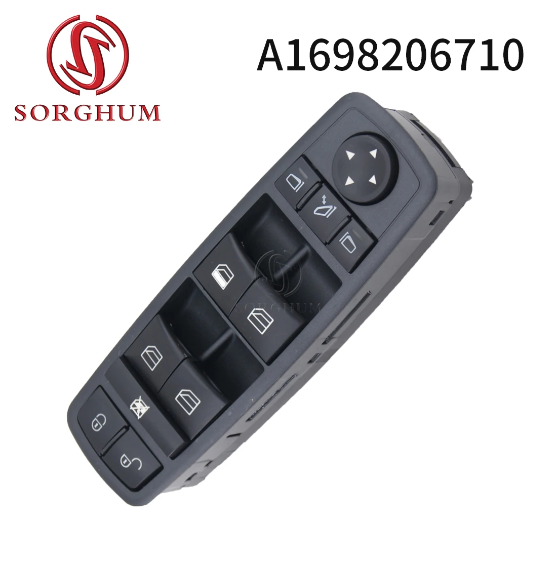 

SORGHUM A1698206710 For Mercedes-Benz B-Klasse W245 W169 A-Klasse R350 GL350 GL450 Auto Electric Master Window Switch 1698206710