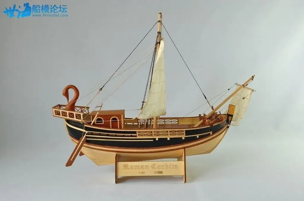 Набор деревянной модели корабля Roman Corbita в масштабе 1/50 500 мм Shicheng
