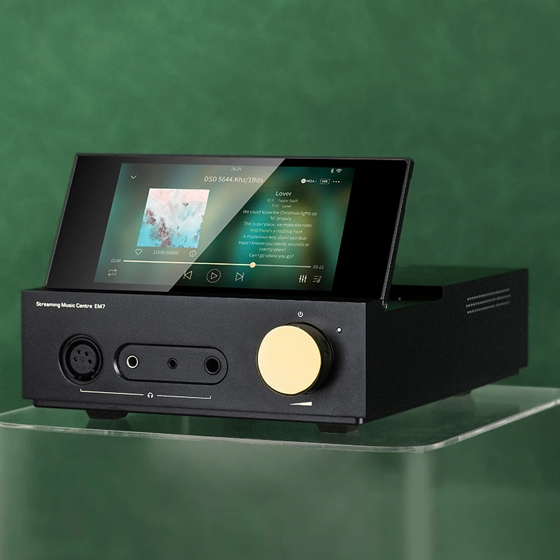 SHANLING EM7 ES9038Pro ЦАП Усилитель для наушников Android 10 универсальный настольный