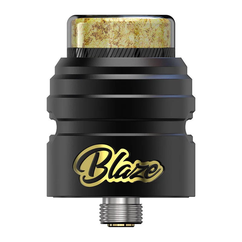 

ThunderHead Creations Blaze Solo RDA RDTA 24mm Tank 2ML Atomizer 810 Drip Tip Single Coil Coil Deck Electronic Cigarette Vape