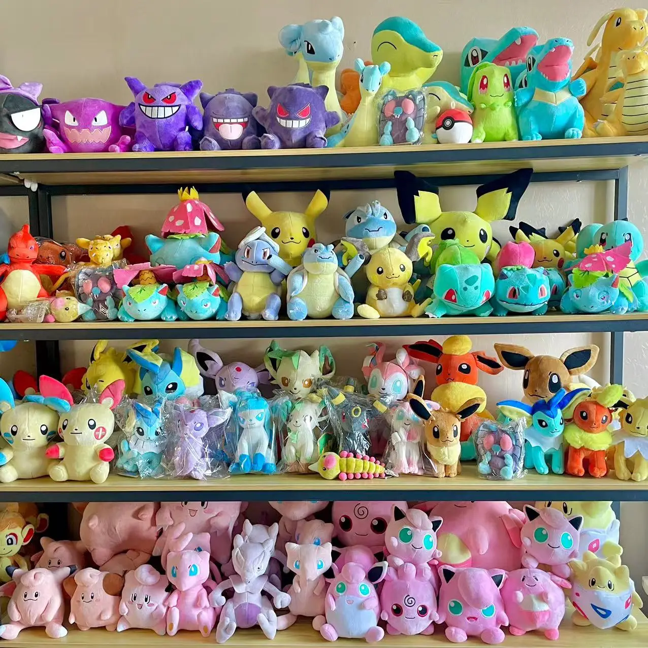 Фото 20 см Pokemon Chikorita Clefairy Jigglypuff Пикачу плюшевая игрушка милая аниме Pichu Cleffa Cyndaquil Igglybuff Blissey Totodile кукла №2