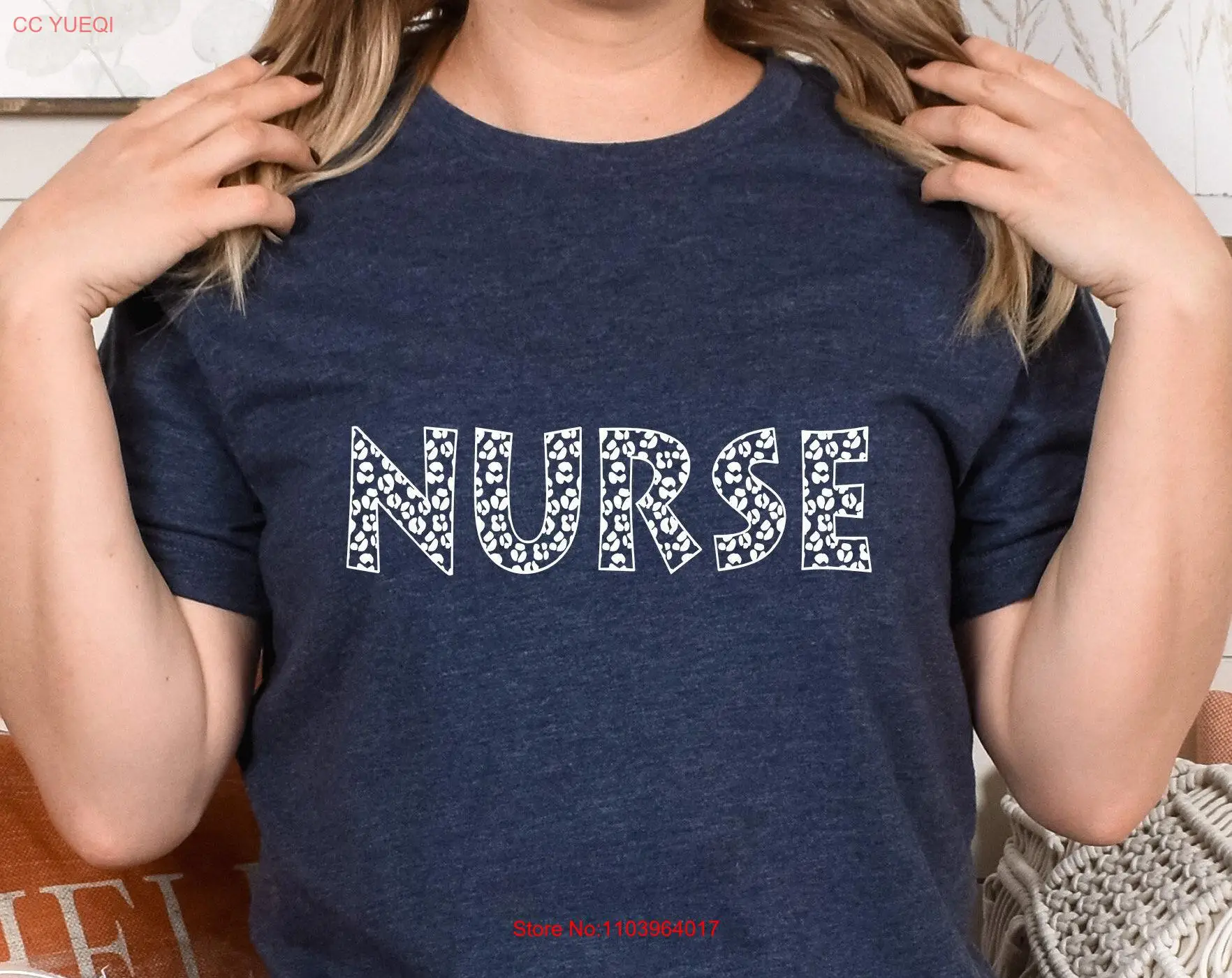 Футболка из хлопка NoEnName_Null короткого рукава для медсестры