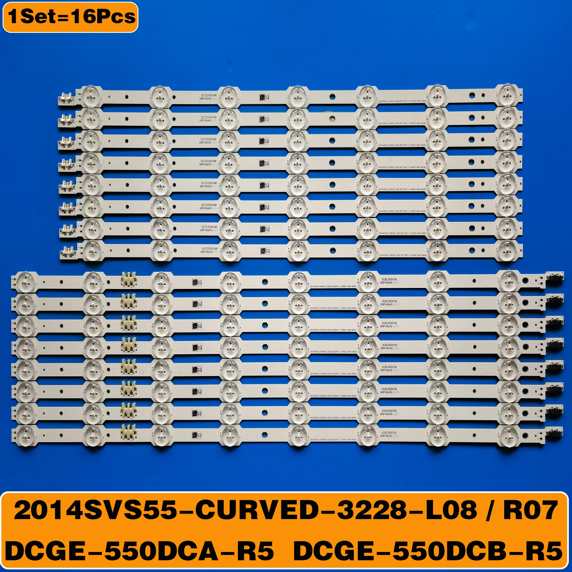 Светодиодная панель для Samsung UE55HU7100U UE55HU7200 UE55HU7100 UN55HU7250 UA55HU7200 BN96-33493A BN96-33494A DCGE-550DCA-R5 UN55HU7200G