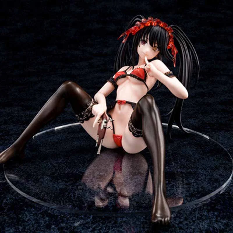 

Date A Live Tokisaki Kurumi Sexy Anime Girl Figure Collectible Sexy Figurines Action Figures Figure Girl Model Toy