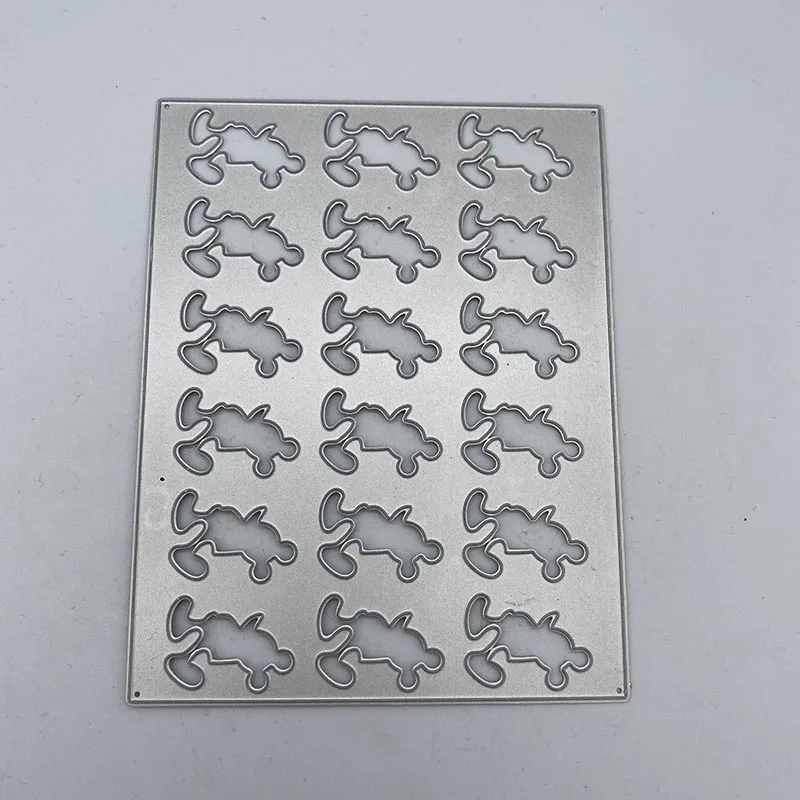 

Металлическая высечка животное прямоугольная панель для скрапбукинга ремесленный шаблон трафаретные штампы