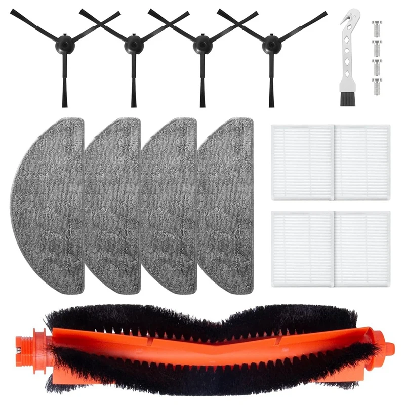 Для Honiture V8 Pro для робота-пылесоса Lubluelu L20 основная боковая щетка фильтр Hepa