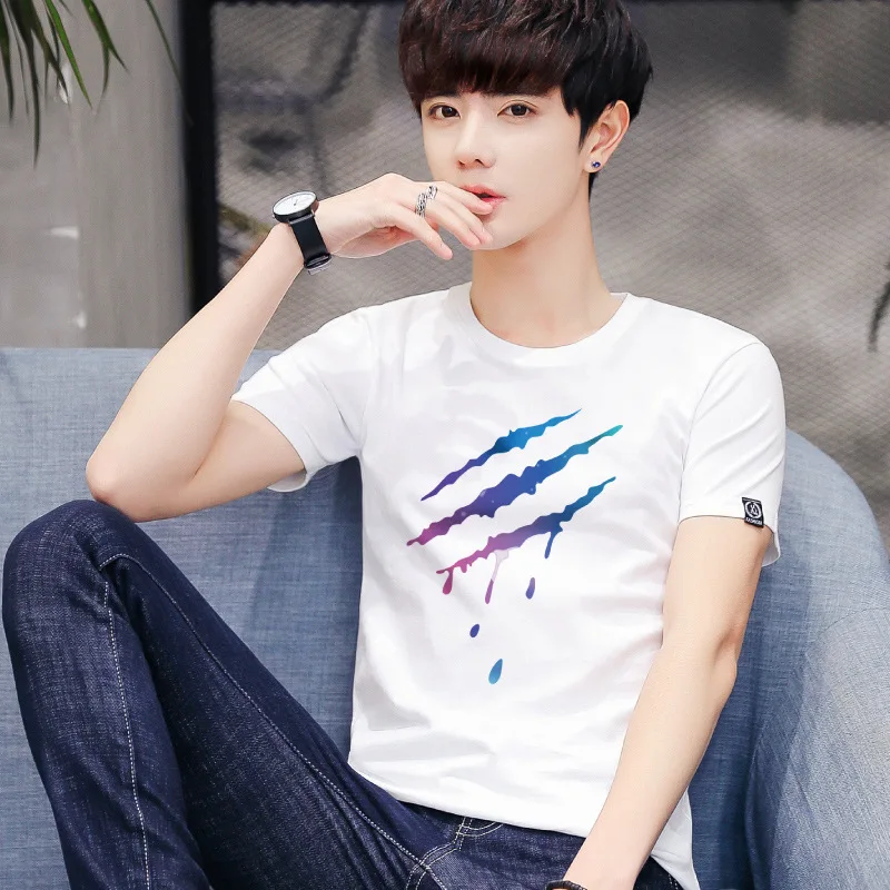 

Забавная Мужская футболка из 5415 хлопка с принтом «копающая Луна», модные мужские топы с круглым вырезом, Мужская футболка стандартной длины, Мужская футболка