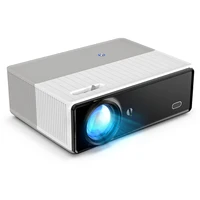lcd 1080p full hd home cinema video beamer bulit in speaker multimedia home theater laser mini projector presentation equipment
