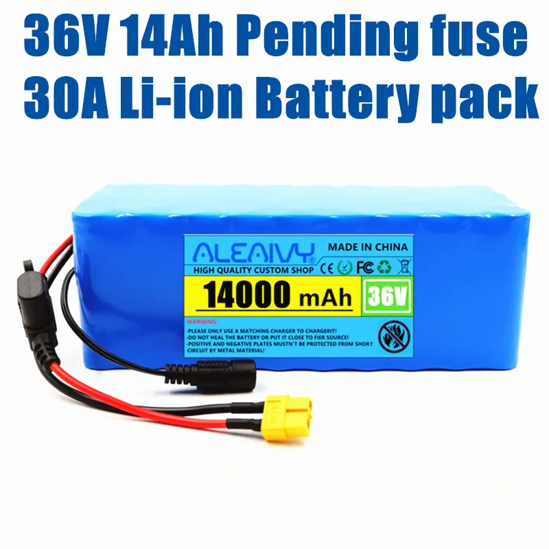 

36V Battery 10S4P 14Ah Battery Pack for 750W 1000WHigh-power Lithium-ion Electric Bicycle Scooter Battery Built-in Batteries Bms