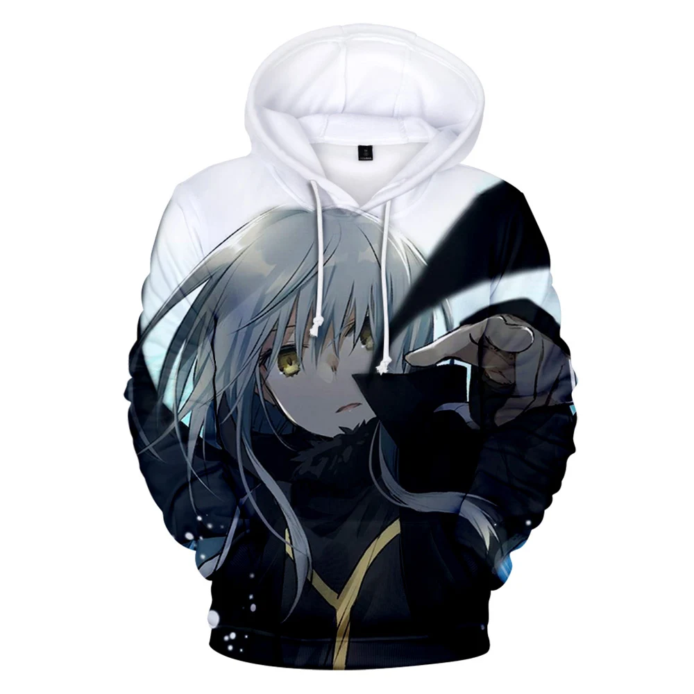 

Anime That Time I Got Reincarnated as a Slime Hoodie Sweatshirts Boy Girls Tracksuit Internet Popularity Clothes
