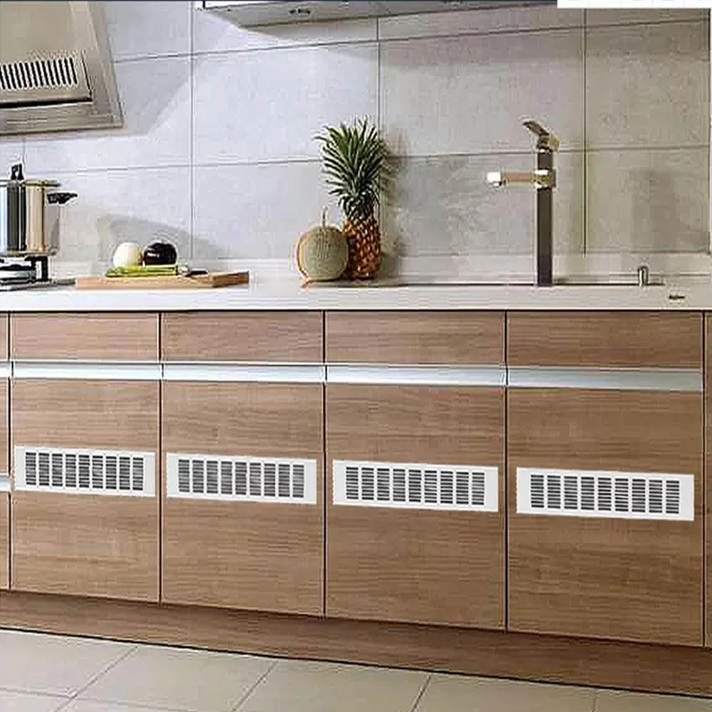 

Wardrobe Air Vent Ventilation Grille 150x300mm 150x400mm Aluminum Alloy Bathroom Doors Computer Cabinets Other Heating