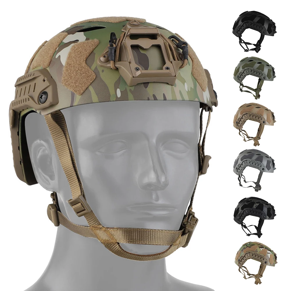 

Tactical Fast Helmet Airsoft Military Army CS Game Helmets Outdoor Sports Hunting Shooting Paintball Head Protective Gear