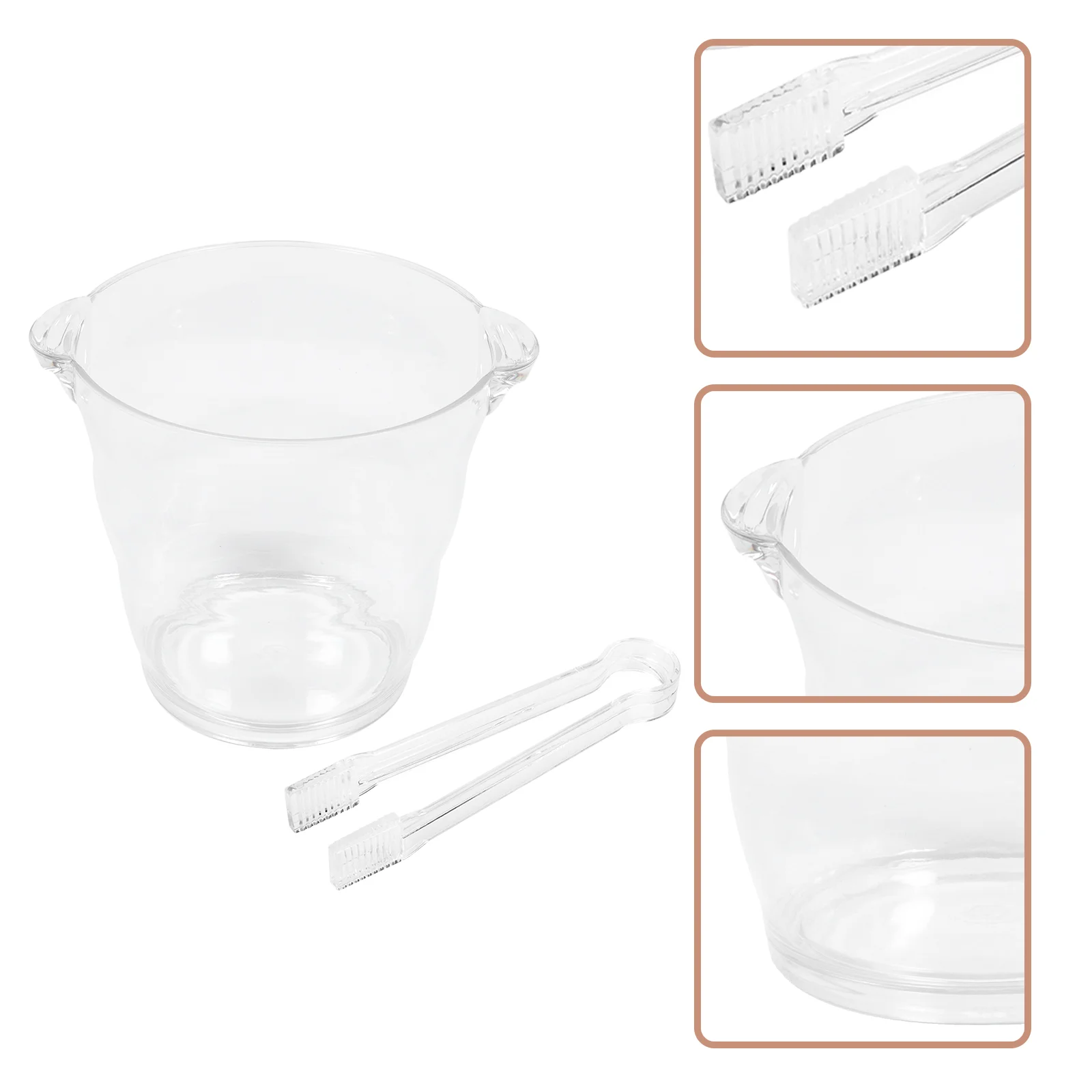 

Bucket Icechiller Cooler Bucketsbeverage Beer Tub Insulated Champagne Parties Party Drinks Drink Outdoor Bottle Clearwater