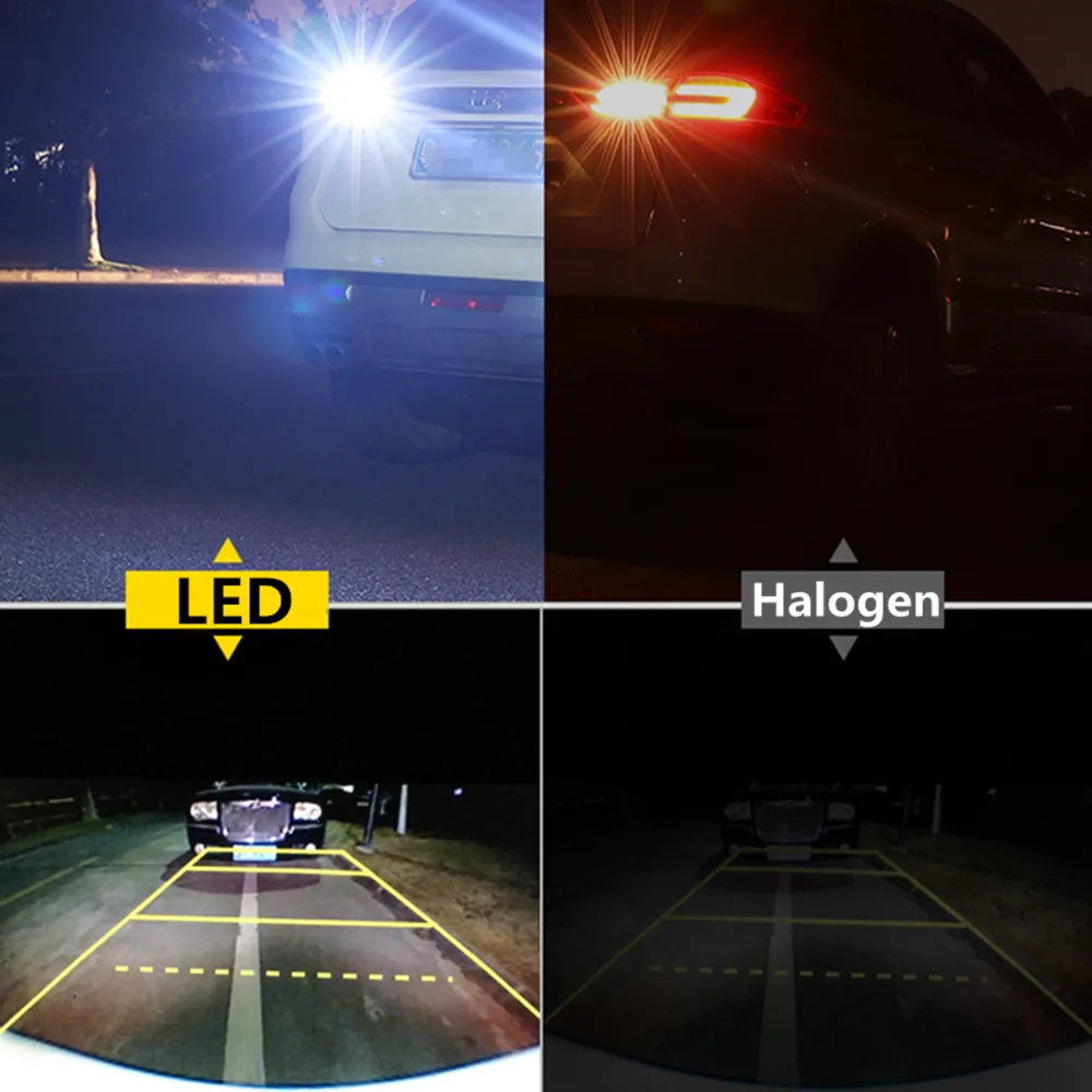 2X T15 W16W 922 912 921 906 904 Светодиодная лампа заднего хода Автомобильные аксессуары для