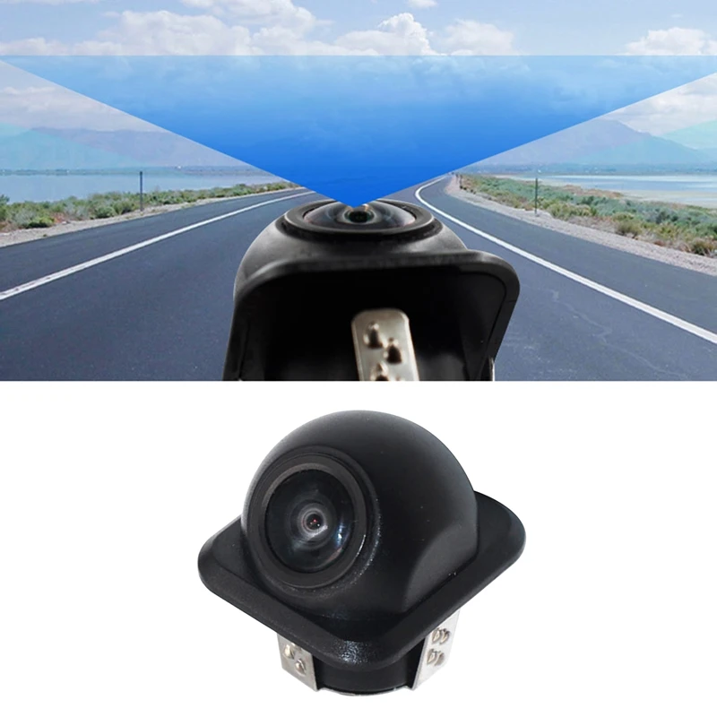 

CCD Fisheye Lens Dynamic Track Car Camera Front/Rear View Wide-Angle Reversing Camera Night Vision Parking Assist