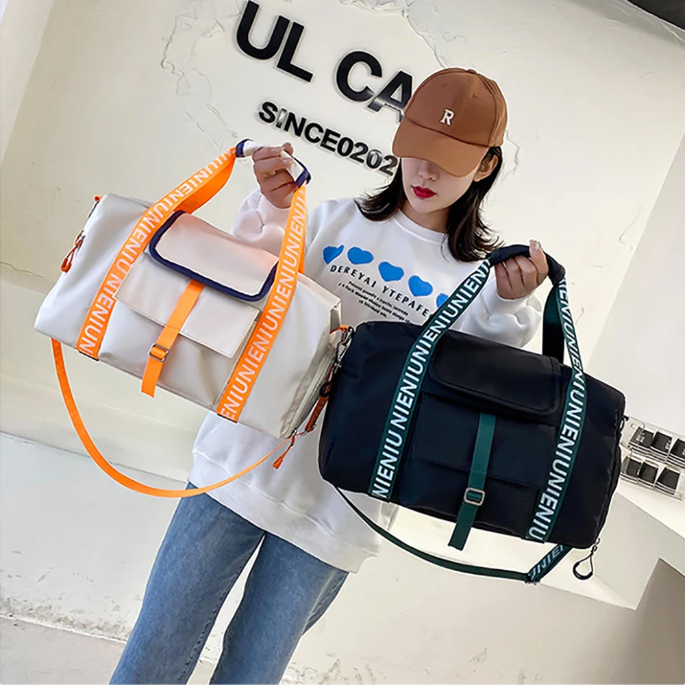 Large-capacity Fitness Bag Dry And Wet Separation Waterproof Sports Yoga Shoulder Handbag Short-distance Travel Bag 2022 New