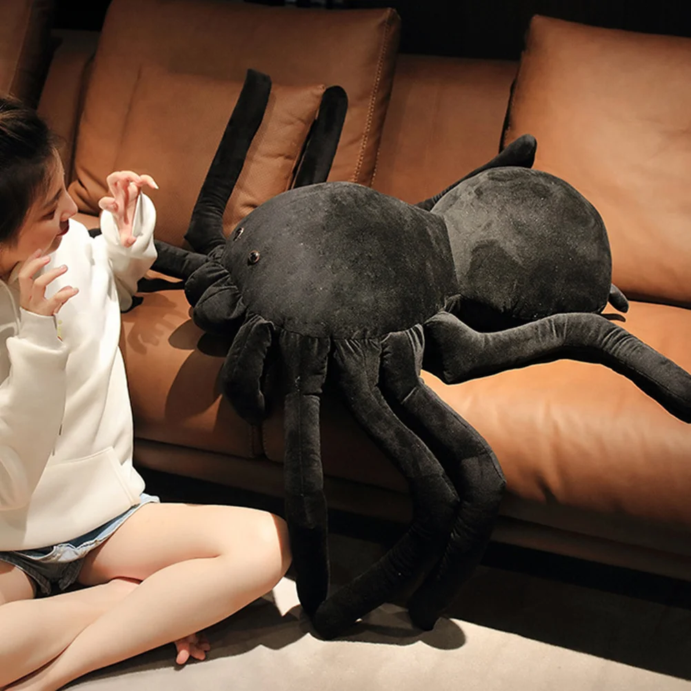 

Spider Plush Toy Cute Stuffed Animal Birthday Gift Figure Toys Giant Animals Halloween