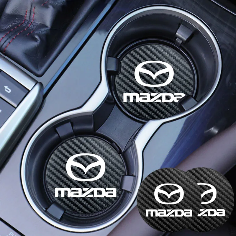 2 шт. кожаные подставки для Mazda 3 6 CX5 CX7 Demio Axela Atenza Speed MP MS CX9 MX3 MX5 RX8 |