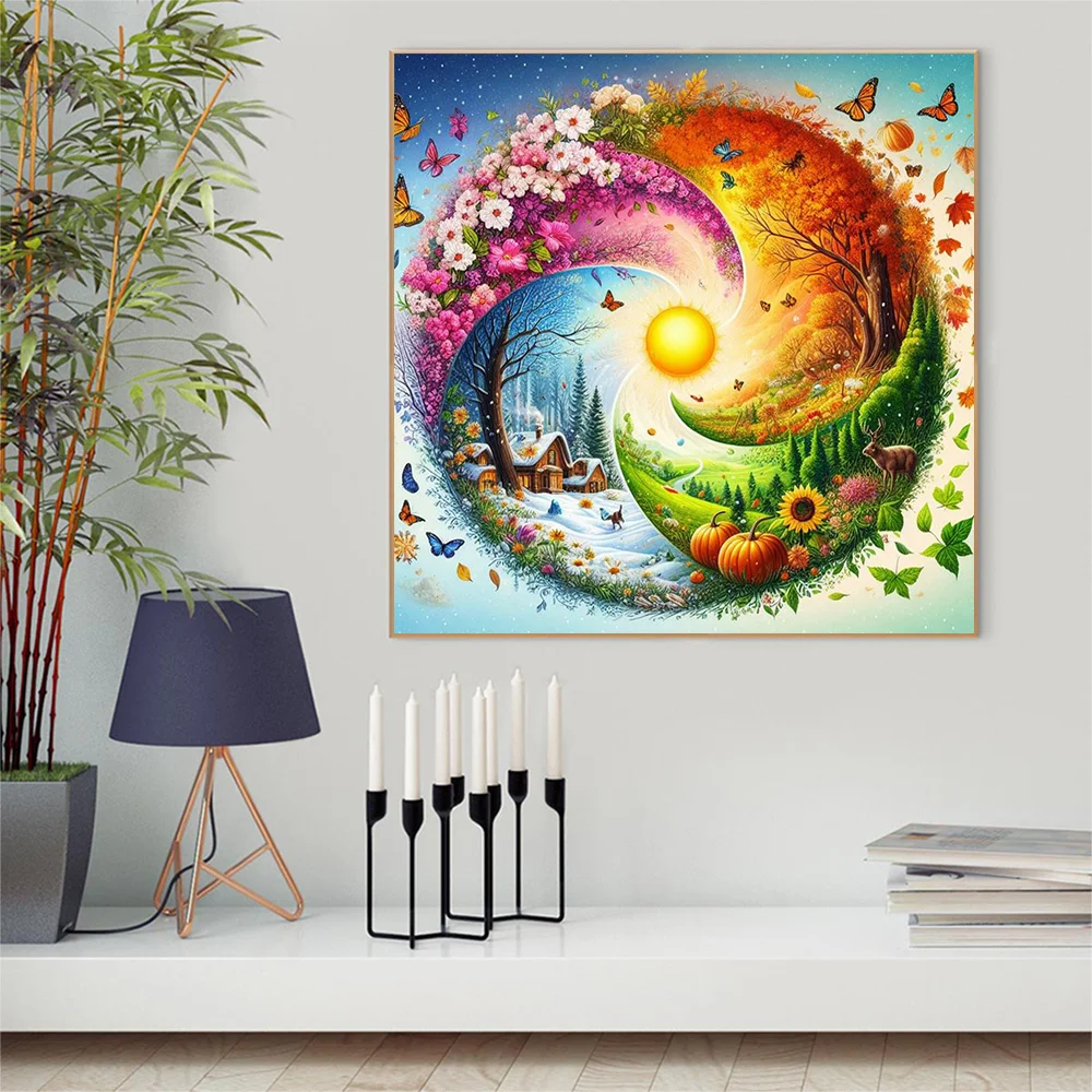 Evershine Алмазная вышивка Тай Чи картина из стразов полная квадратная мозаика