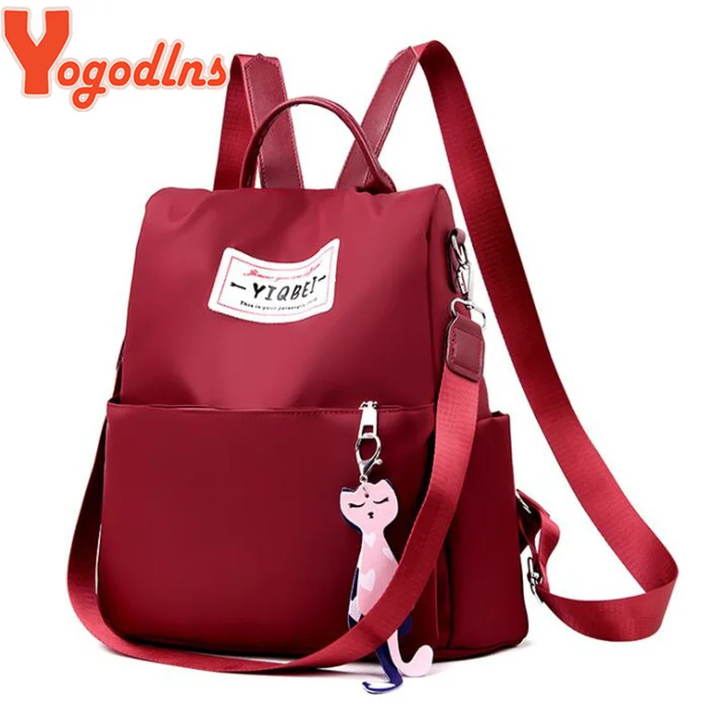 

Women Oxford Backpack Preppy Style Teenage Girls Shoulder Bag New Design Backpacks Rucksack Daypack Anti-theft Bags