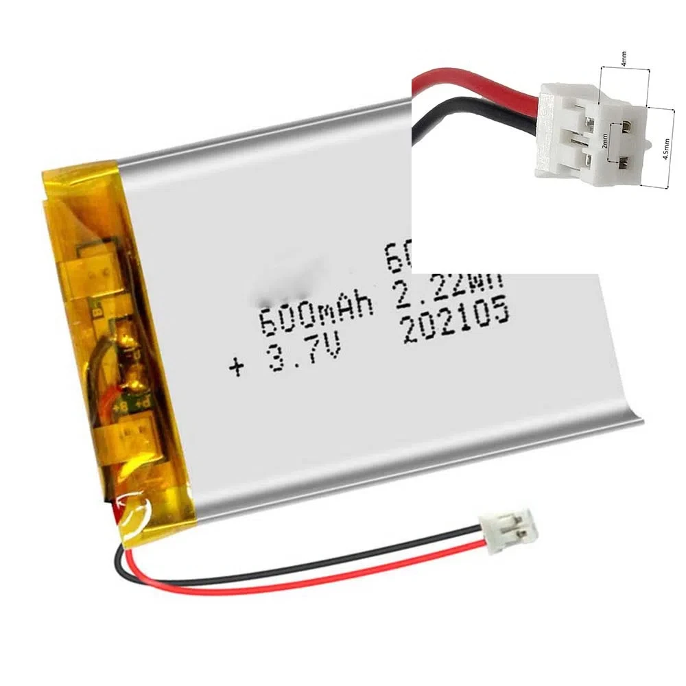 Аккумуляторная 3 7 В 600 мАч 603040