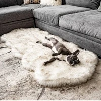 Gray Mat Carpet Winter Thick Style Dog Warm Pad High-End Pet Pad Cross-Border Delivery