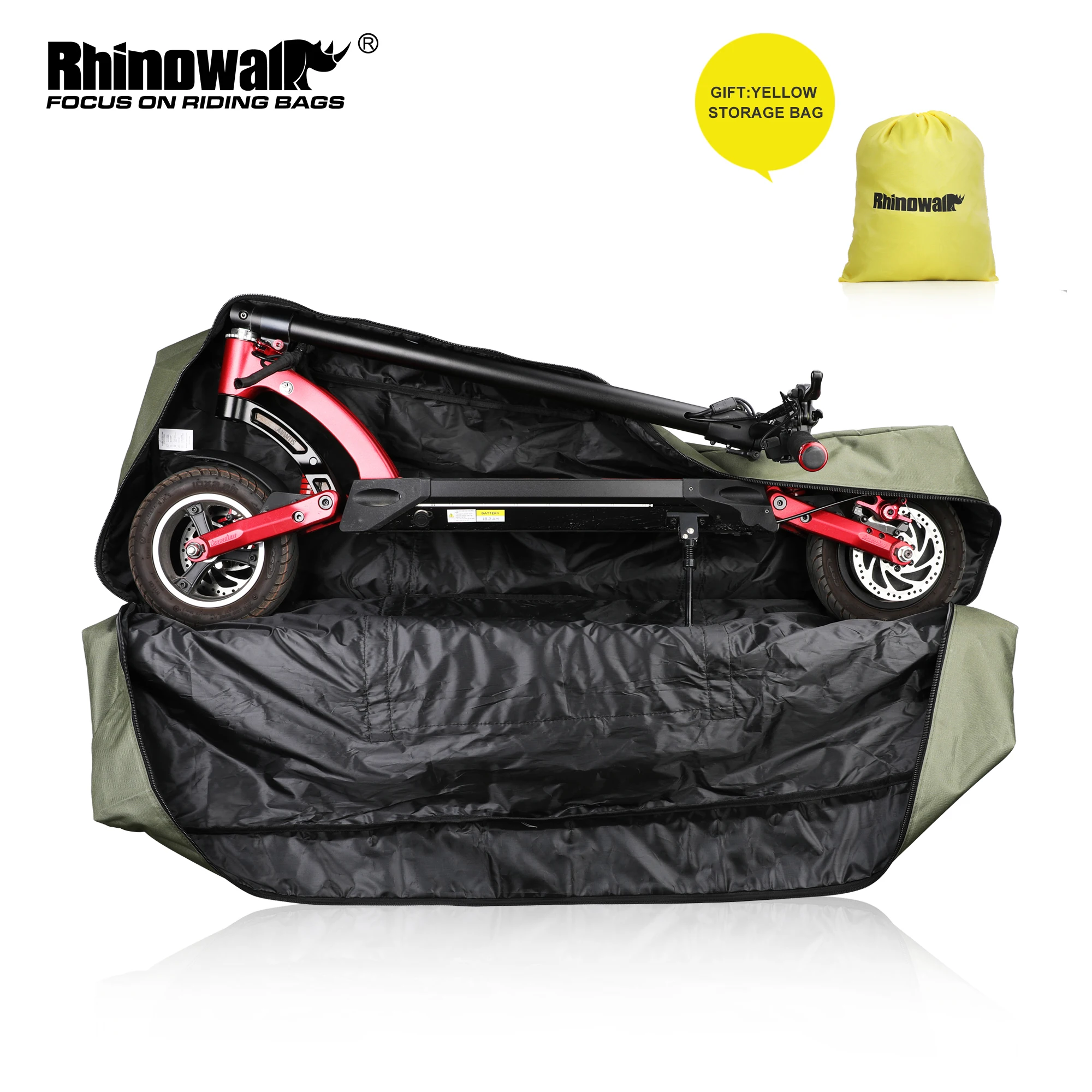 Rhinowalk Universal Electric Scooter Storage Bag Portable Folding E-Scooter Carry HandBag For Xiaomi Scooter Accessories