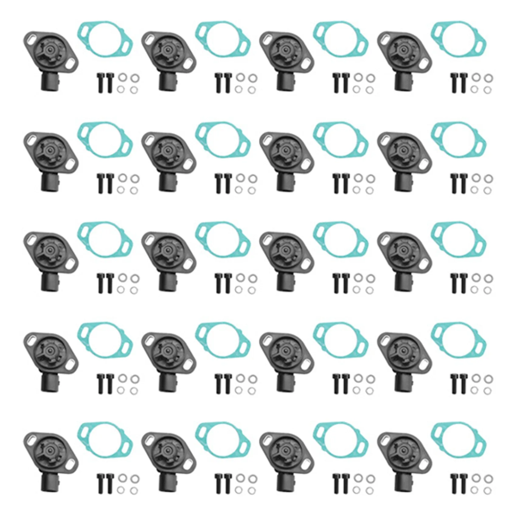 20X Новый Датчик положения дроссельной заслонки TPS подходит для 88-96 Honda Accord CRV CRX Civic