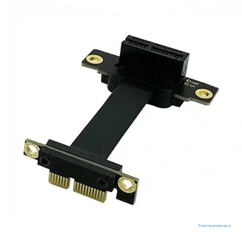 

Ultra-Fast PCI-E X1 Extension Cable PCIe3.0 90Degree Elbow Reverse Extension Line 5CM DropShipping