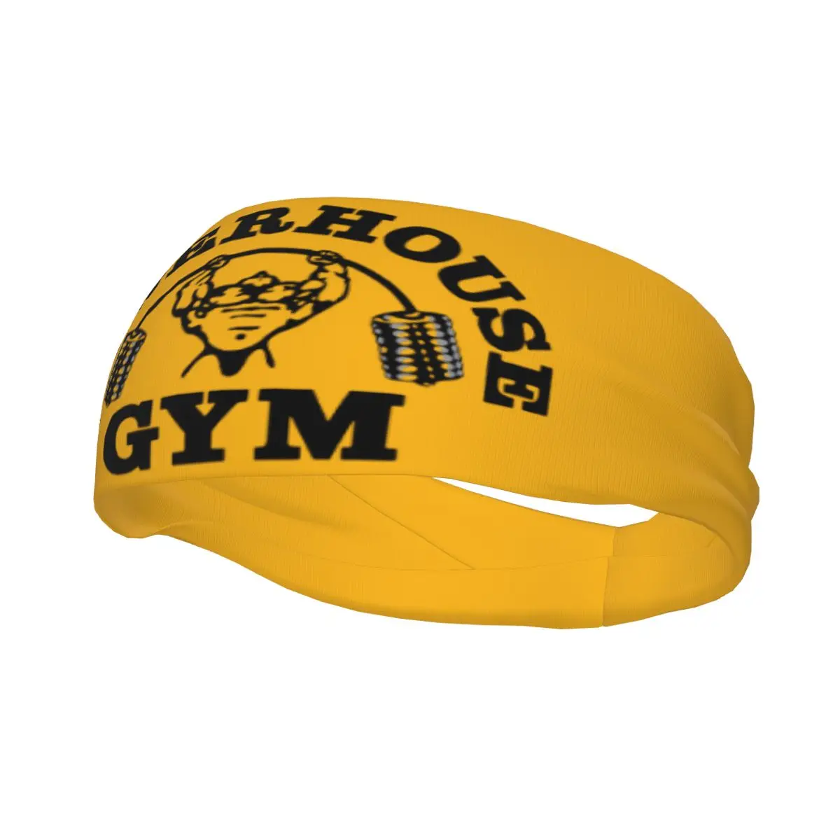 

Powerhouse Gym Gym Headbands for Workout Non Slip Elastic Fitness Building Muscle Moisture Wicking Sweatband Women Men