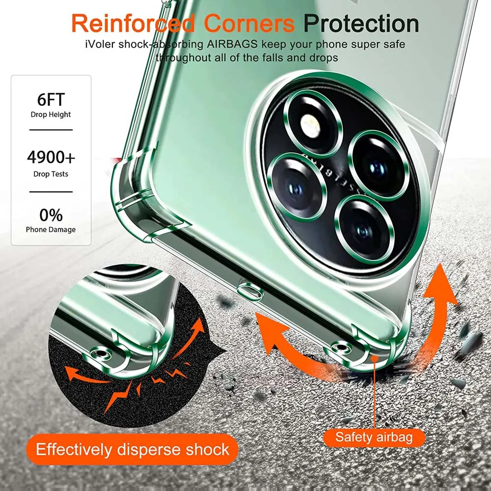 Прозрачный чехол с воздушной сумкой толщиной 1 0 мм для OnePlus 11 5G 11R 10T 10R 10 Pro 9 1+ 8 8T One