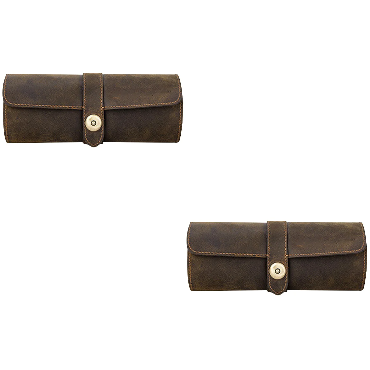 

Набор из 2 сумок-органайзеров для часов, Женский рулон, мужские Органайзеры для хранения, чехлы для путешествий