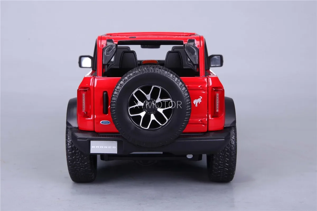 Коллекция моделей автомобилей Maisto 1/18 для Ford Bronco Badlands без двери 2021 детские игрушки