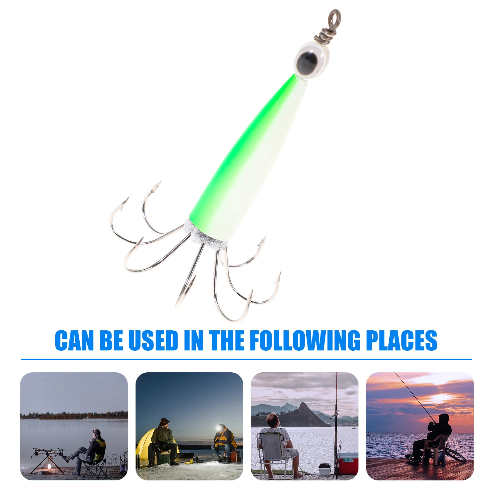 Приманки для кальмаров приманки морской рыбалки крючок осьминога крючки наживки