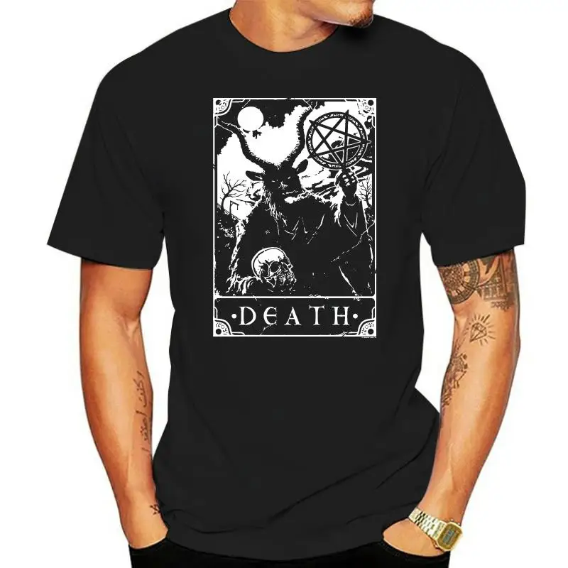 

Camiseta de Tarot Deadly Death brezo para hombre, color negro