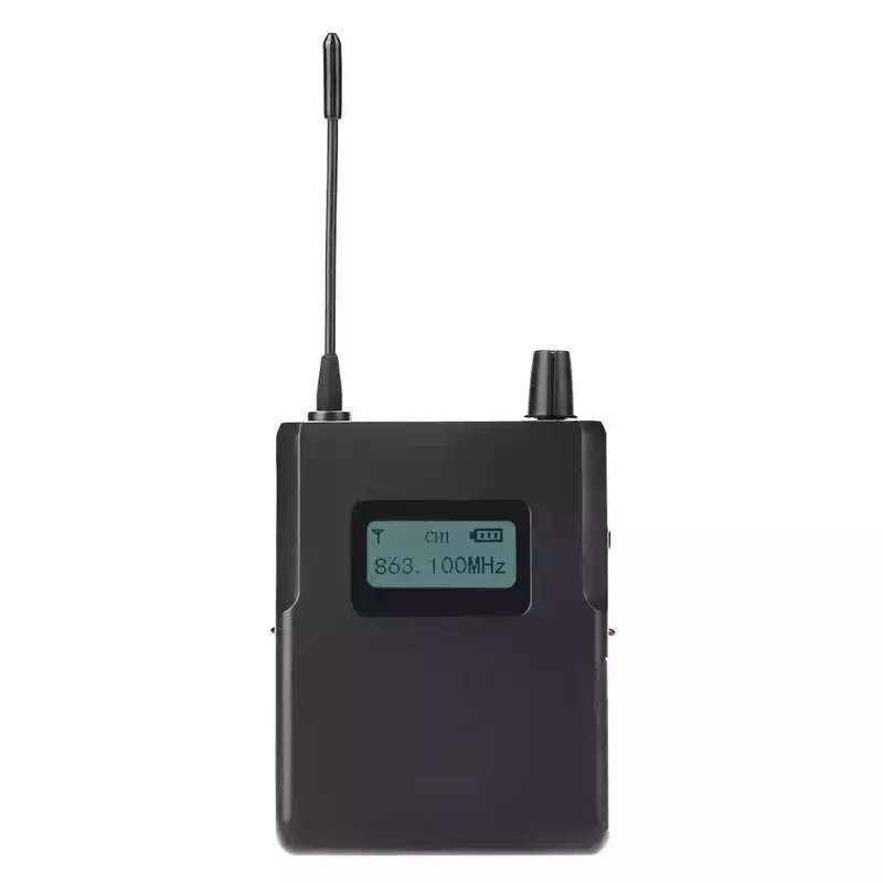 

Original for ANLEON S2-R Receiver 863-865/670-680MHz Stage Monitor Receiver Clear Sound Wireless Monitor with Earphones