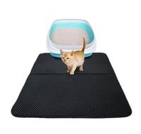cat litter mat waterproof double layer litter cat bed pad pet litter box carpet mat for cats mat trapper house cleaner products